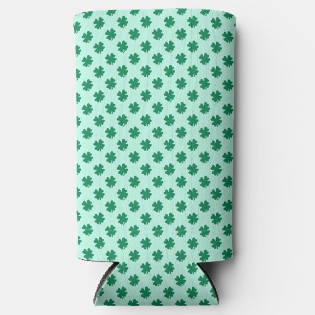 St. Patrick's Day Pattern-54602 Seltzer Can Cooler (Front)