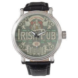 St Patrick's Day Personalized Irish Pub Watch