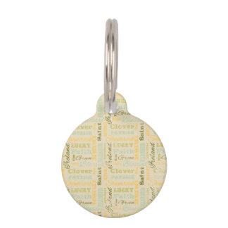 St. Patrick's Day Pet Tag