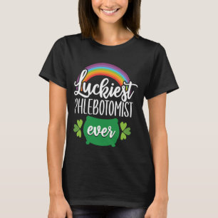 St Patricks Day Phlebotomist Phlebotomy technician T-Shirt