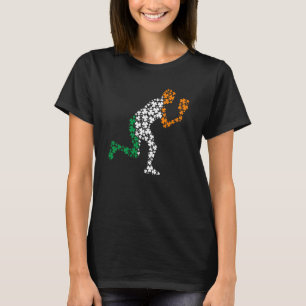 St Patricks Day Pickleball Player Irish C T-Shirt