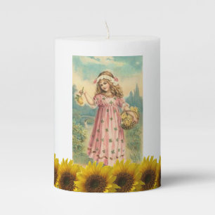 St. Patrick's Day Pilar Candle