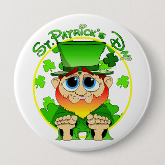 St Patrick's Day Pinback Button