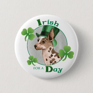 St. Patrick's Day PIO Pinback Button