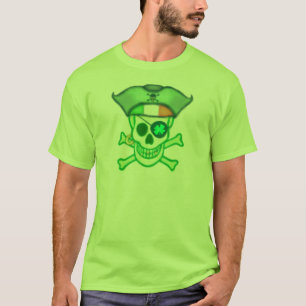 St. Patrick's Day Pirate Men's T-Shirt