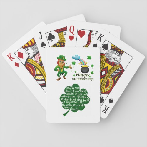 St Patricks  Day Playing Card Deck