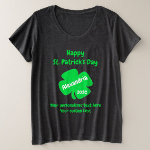 St Patrick's Day Plus Size T-Shirt