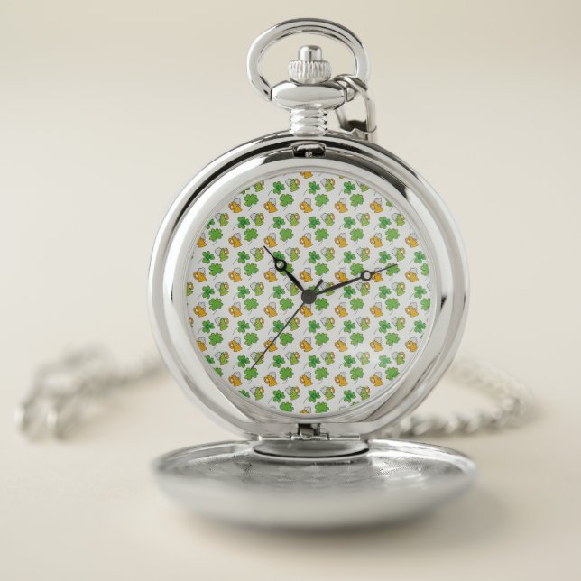 St. Patrick's Day Pocket Watch (Inside)
