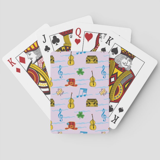 St. Patrick's day Poker Cards (Back)