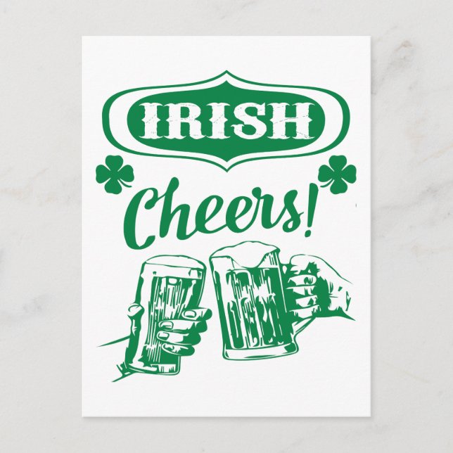 St. Patrick's Day Postcard (Front)