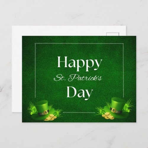 St Patricks Day Postcard