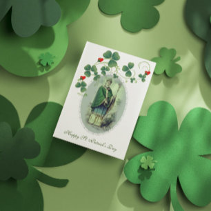 St. Patrick's Day Prayer Blessing Religious Card