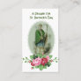 St. Patrick's Day Prayer Blessing Religious Holy Business Card