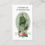 St  Patricks Day Prayer Blessing Religious Holy Business Card