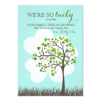 St. Patrick's Day Pregnancy Announcement