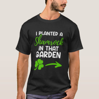 St Patricks Day Pregnancy Gender Reveal Paddys Day T-Shirt