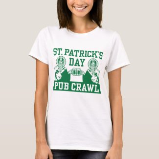 St. Patrick's Day Pub Crawl T-Shirt