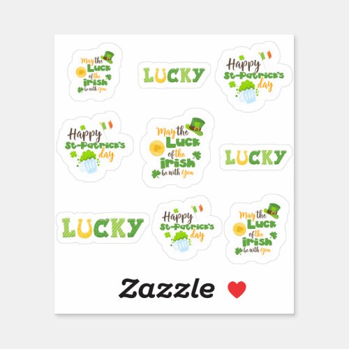 St Patricks Day Quotes Sticker