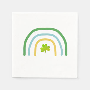 St Patricks Day Rainbow Irish Napkins