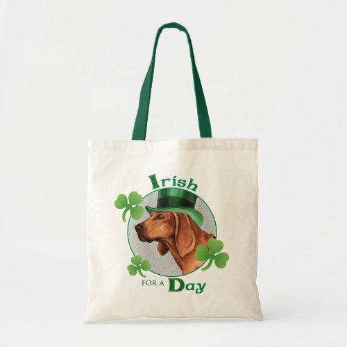 St Patricks Day Redbone Tote Bag