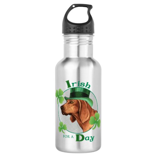 St Patricks Day Redbone Water Bottle