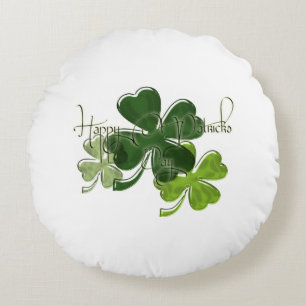 St. Patrick's Day  Round Pillow