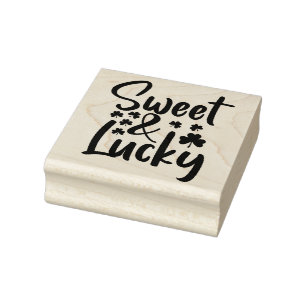 St Patrick's Day Rubber Stamp