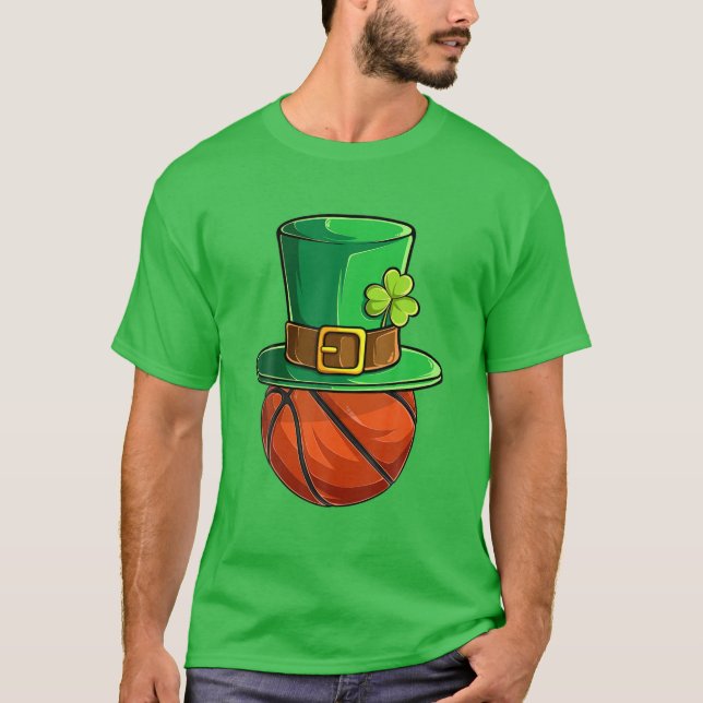St Patricks Day S For Irish Boys Toddler Kid Baske T-Shirt (Front)