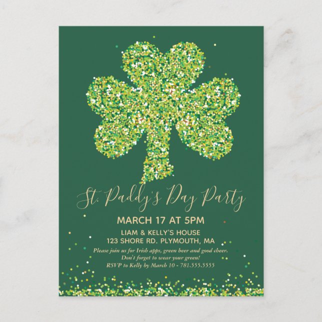 ST. PATRICK'S DAY (Saint Paddy's Day) Postcard (Front)