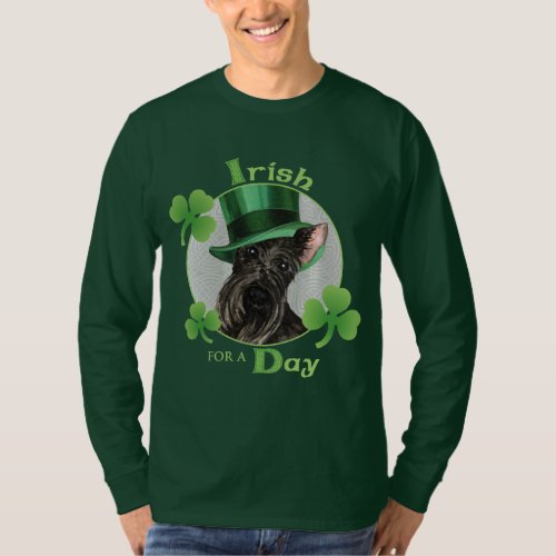 St Patricks Day Scottish Terrier T_Shirt