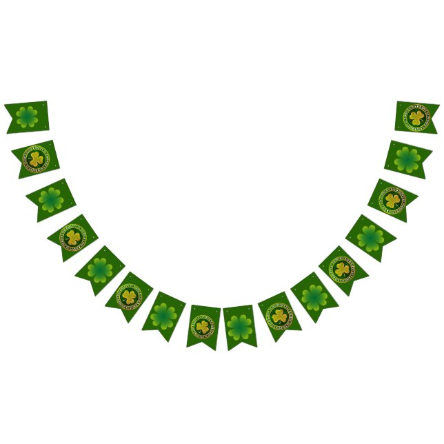 St Patrick's Day Seal Bunting Flags (All)
