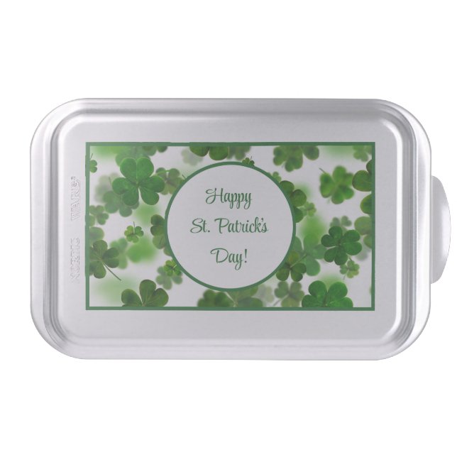 St. Patrick's Day Shamrock Cake Pan (Front)