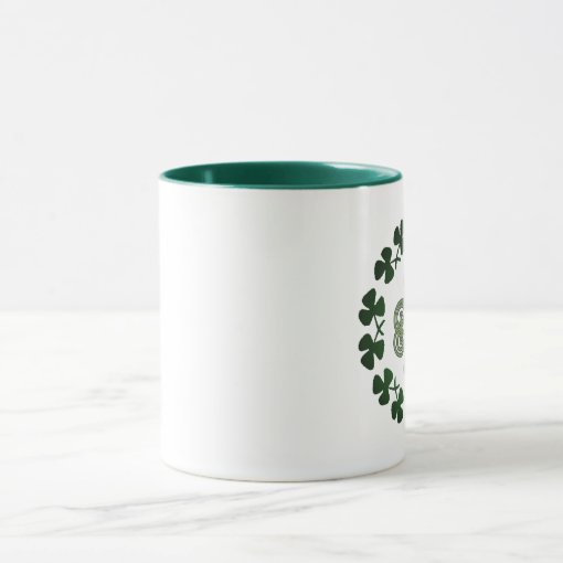 St. Patrick's Day Shamrock coffee mugs & drinkware Zazzle