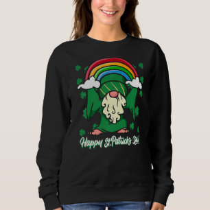 St Patrick's Day Shamrock Gnome Shenanigans With M Sweatshirt