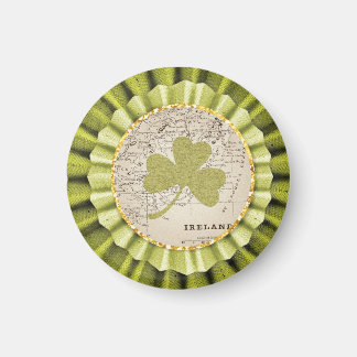 St. Patrick's Day Shamrock Leaf Magnet