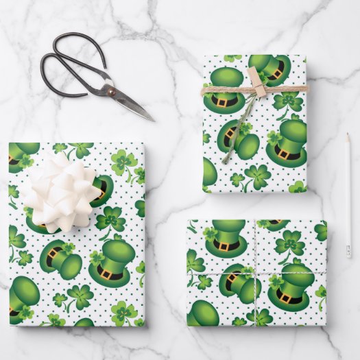 St. Patrick's Day Shamrock Leprechaun's Hat Green