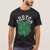 Boston Strong Irish Shamrock Men's T-Shirt