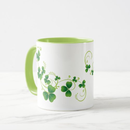 St Patricks Day Shamrock  Mug