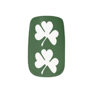 St. Patrick's Day Shamrock Nail Stickers