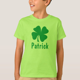 St. Patrick's Day | Shamrock Name T-Shirt