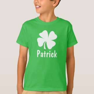 St. Patrick's Day | Shamrock Name T-Shirt