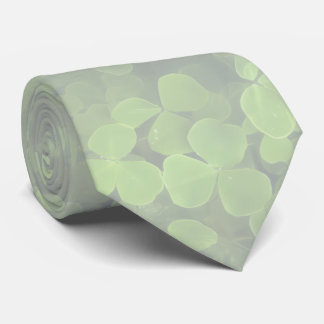 St. Patrick's Day Shamrock Neck Tie