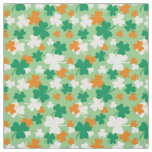 St Patrick&#39;s Day Shamrock Pattern Fabric