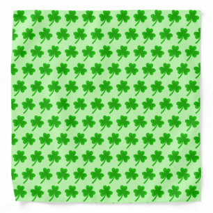 St. Patrick's Day Shamrock Pot of Gold Celtic Knot Bandana