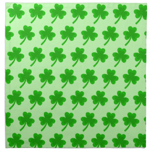 St. Patrick's Day Shamrock Pot of Gold Celtic Knot Cloth Napkin