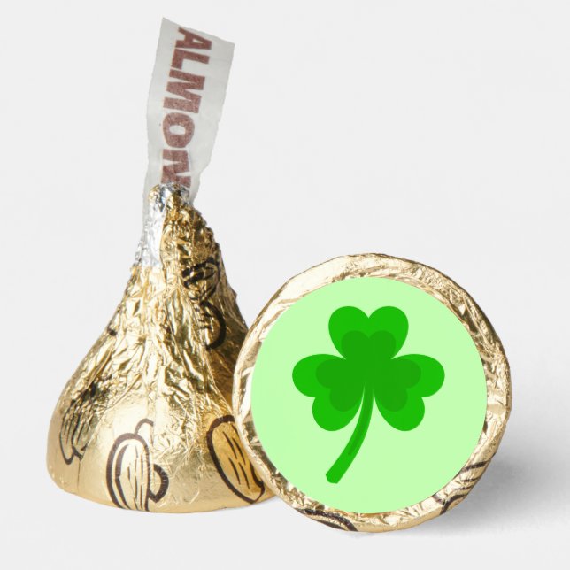 St. Patrick's Day Shamrock Pot of Gold Celtic Knot Hershey®'s Kisses® (Front)