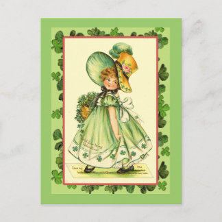St. Patrick's Day Shamrock Queen Cards