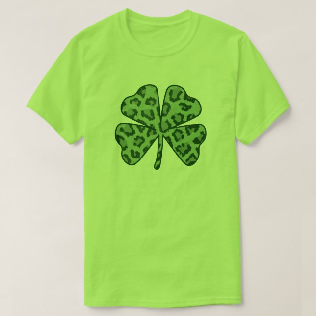 St. Patrick's Day Shamrock T-Shirt (Design Front)