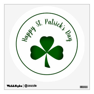 St. Patrick's Day Shamrock Wall Decal