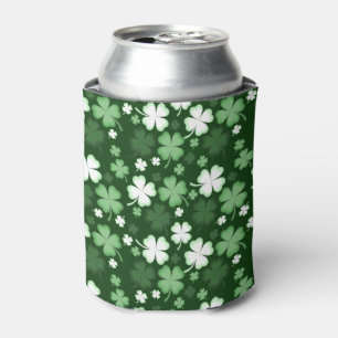 St. Patrick's Day Shamrocks Can Cooler
